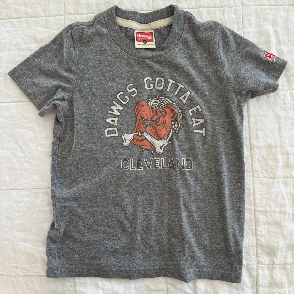 Youth Homage Cleveland Browns Shirt